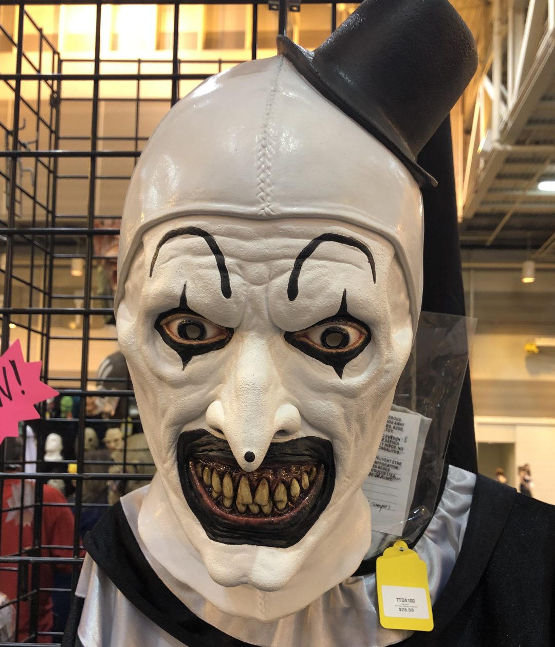New For 2019: Terrifier Art the Clown Mask and Costume