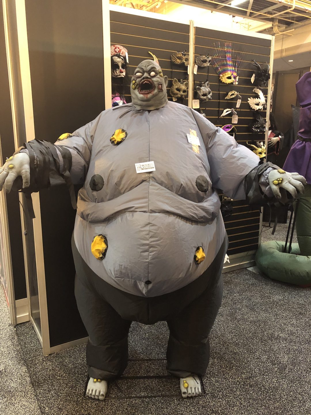 New For 2020 Animated Inflated Bloated Zombie 