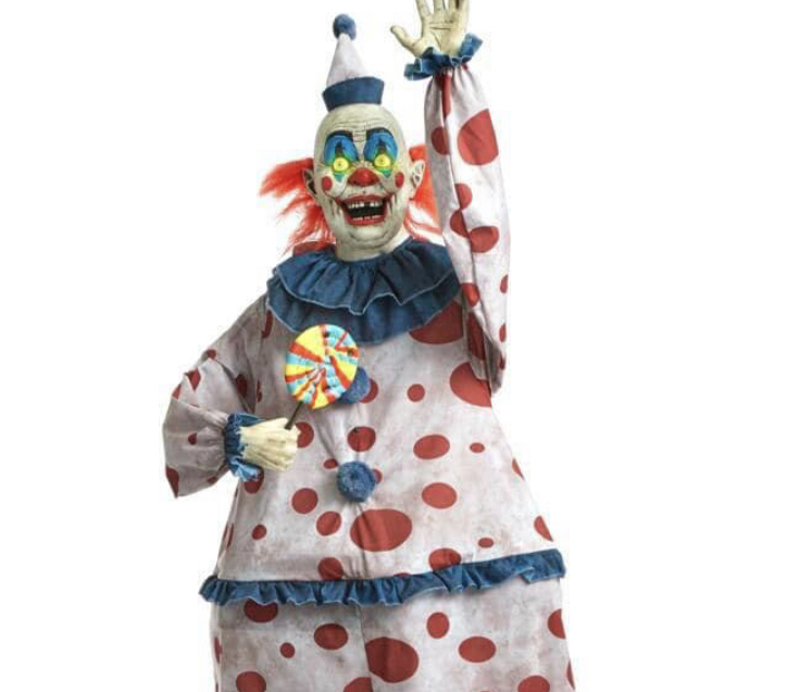 New For 2020: Life-Sized Animated Old Time Clown From Home ...